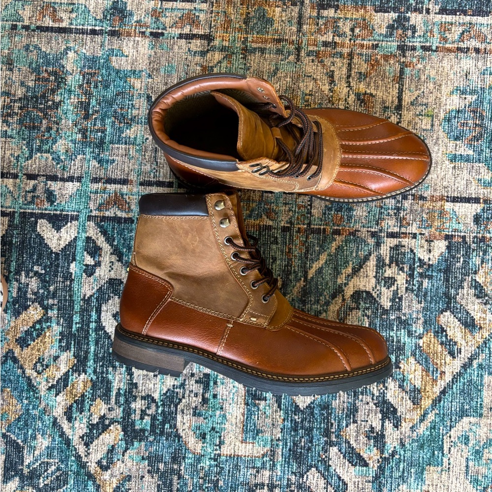 Men's Johnston Murphy Brown Leather Boots